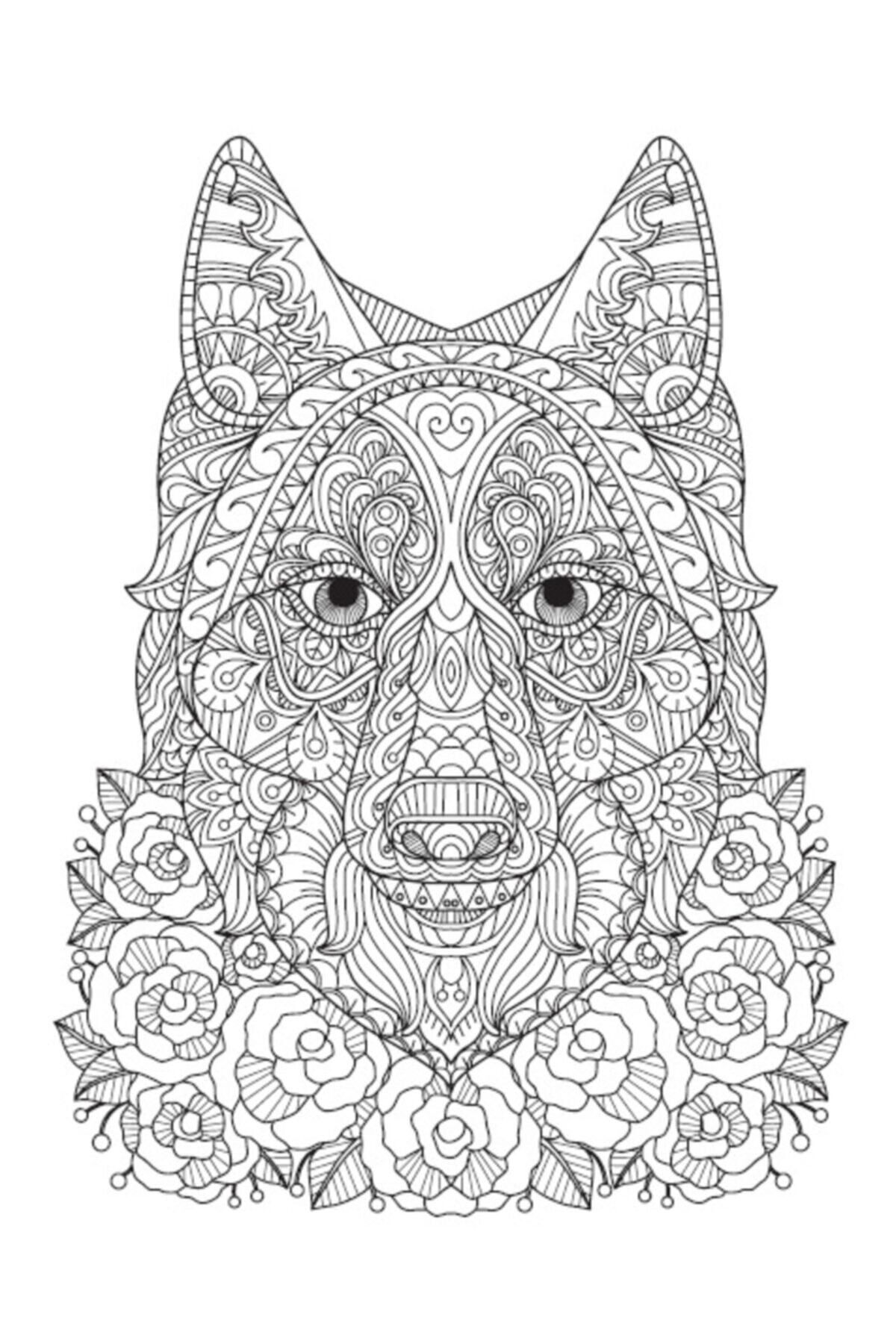 AKILLICA-Mandala Write Color Journal Lined Notebook Notebook 6