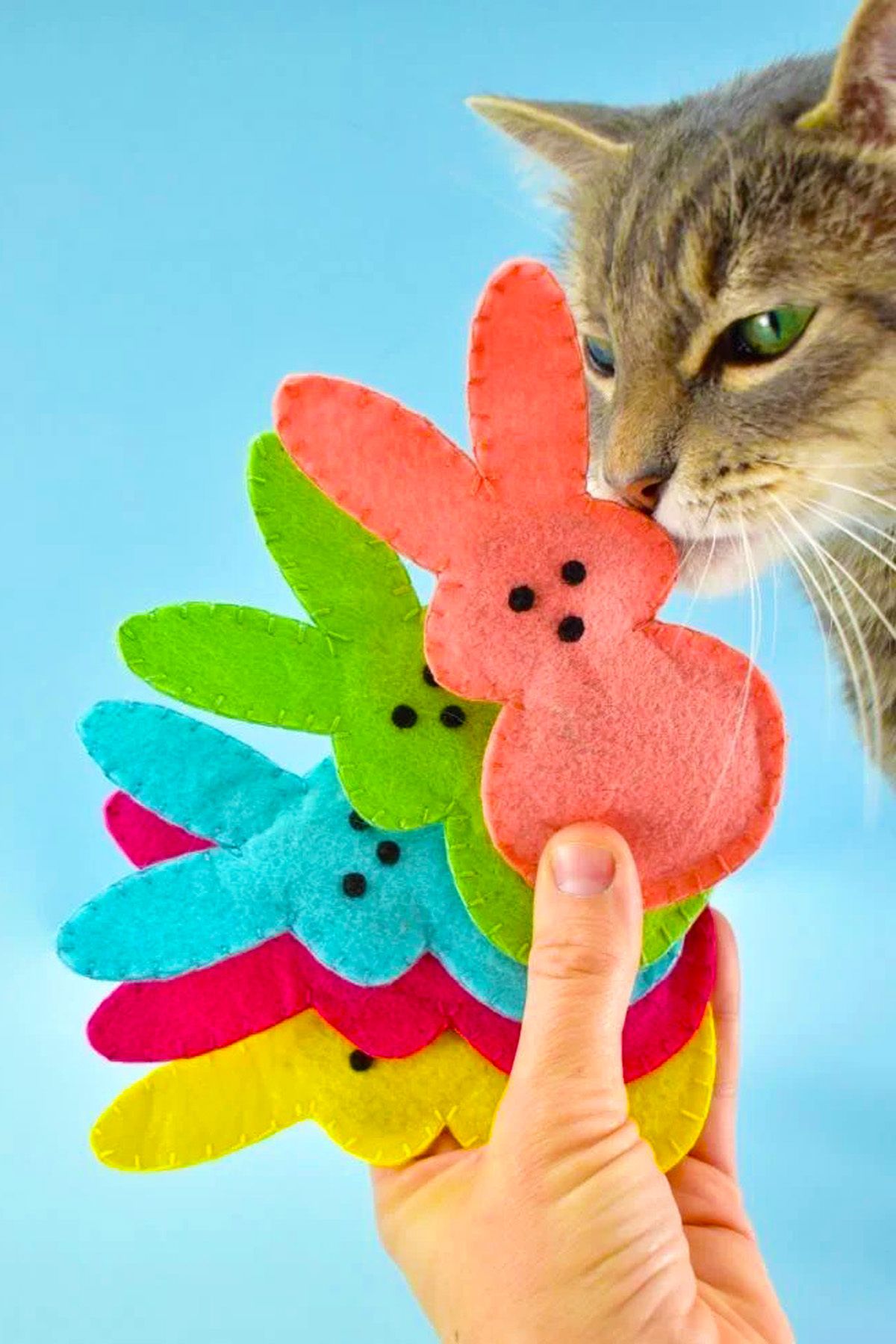 İnşirah Concept-Cat Mint Catnip Cat Toy Felt mouse Toy Mouse Game for Cats 5