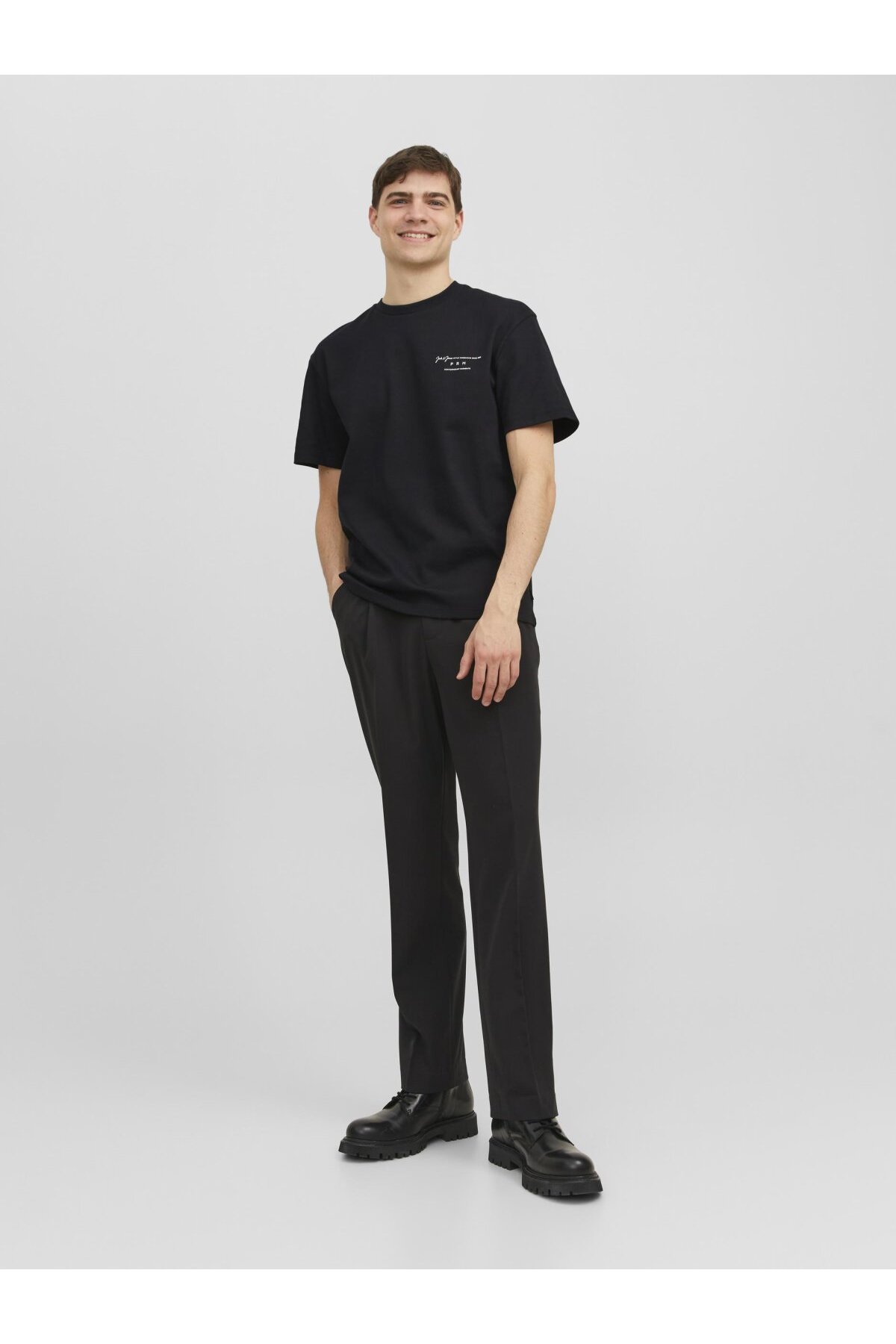 تیشرت مردانه راسته آستین کوتاه | جک اند جونز Jack & Jones 12245400 - تصویر 3
