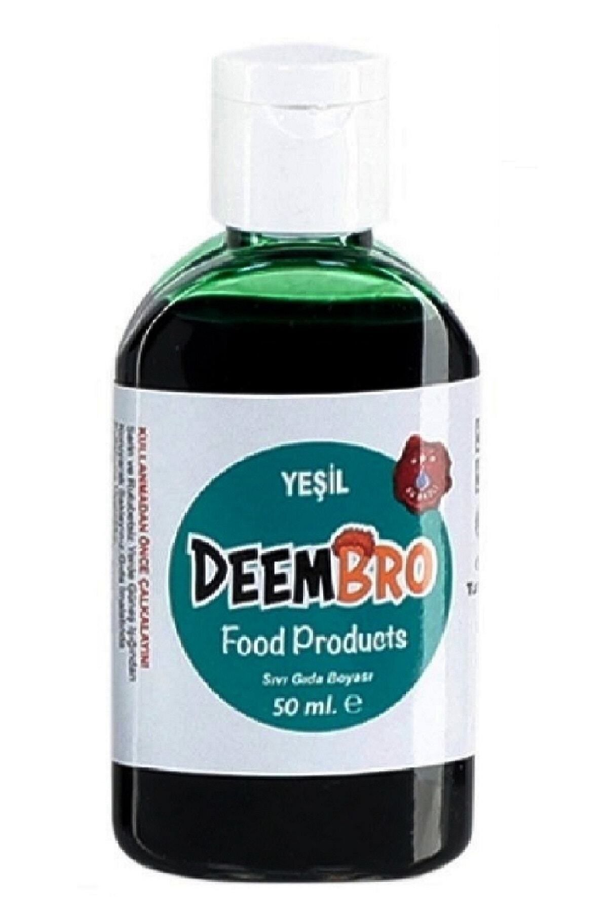 DEEMBRO-مجموعة ألوان طعام 5 قطع 5 ألوان 50 مل × 5 قطع إجمالي 250 مل ألوان طعام سائلة ألوان طعام سائلة 7