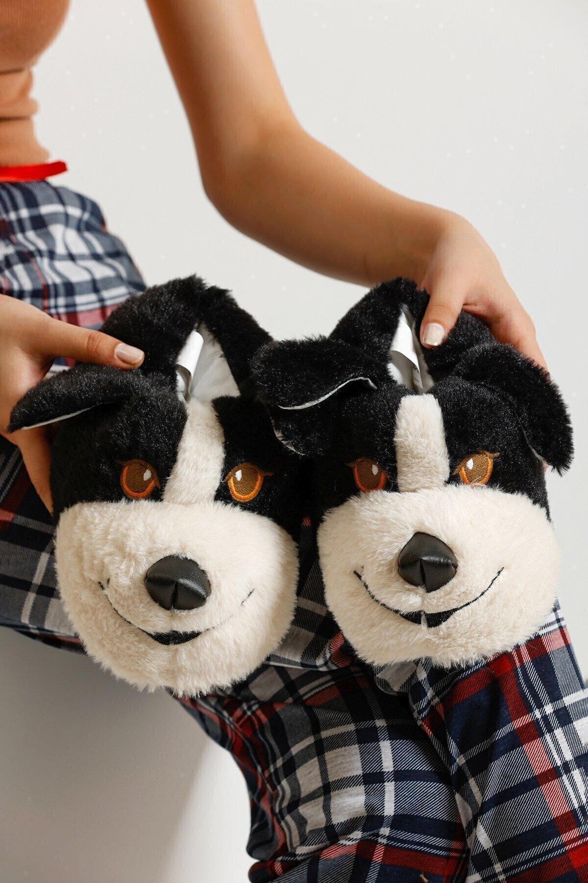 Border best sale collie slippers