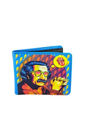 Perabags Einstein Baskılı Erkek Cüzdanı