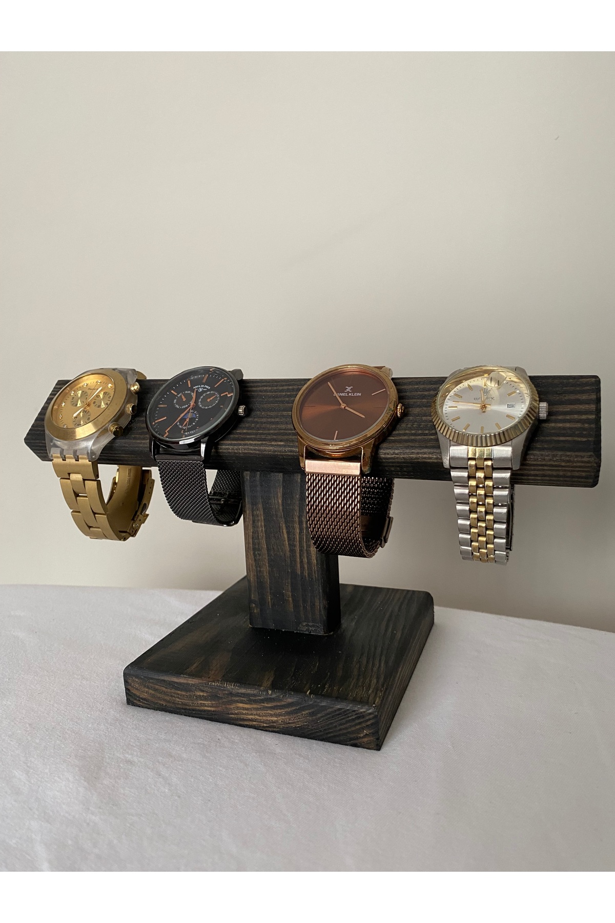 WOODEN JEWELRY ORGANIZER WATCH-WRISTBAND-BRACELET ORGANIZER GIFT VALENTINE'S DAY BOHEMIAN RETRO