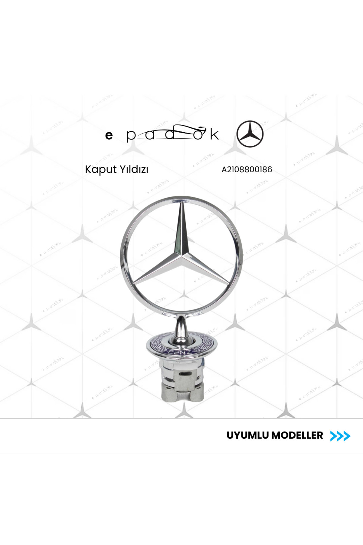 Mercedes Benz Mercedes C Serisi W202 Kaput Yıldızı