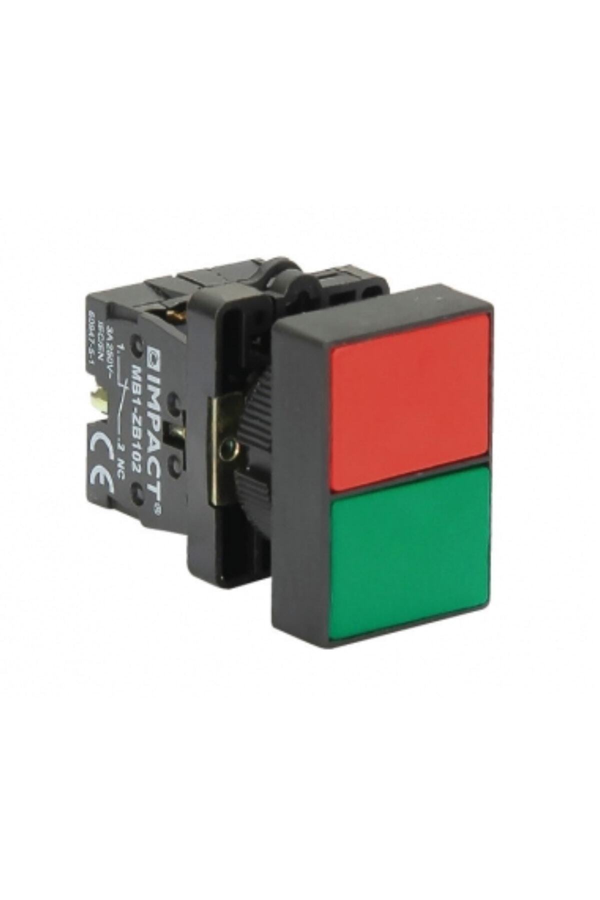 Impact Ikiz Buton (plastik)