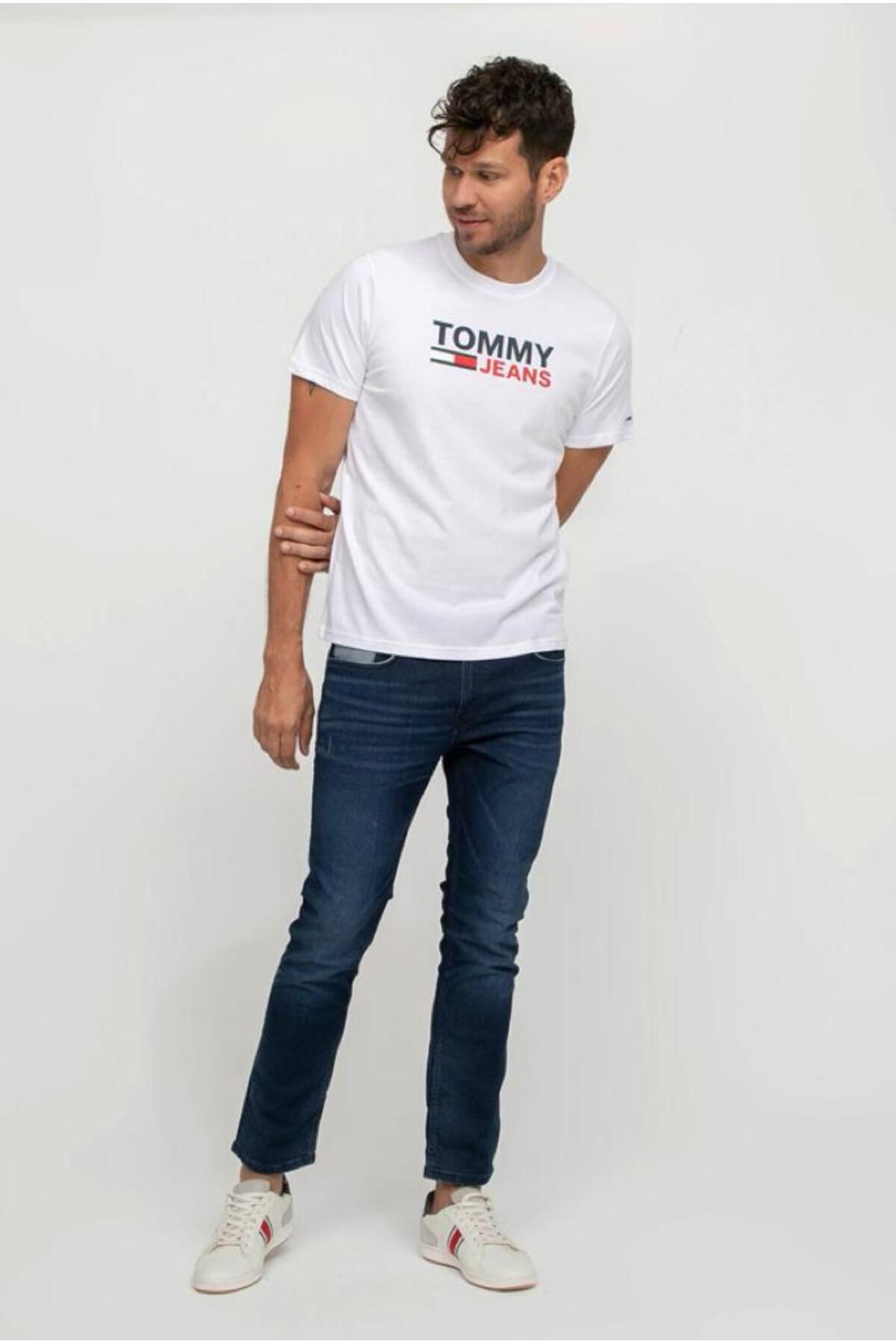 Tommy jeans essential jaspe tee outlet