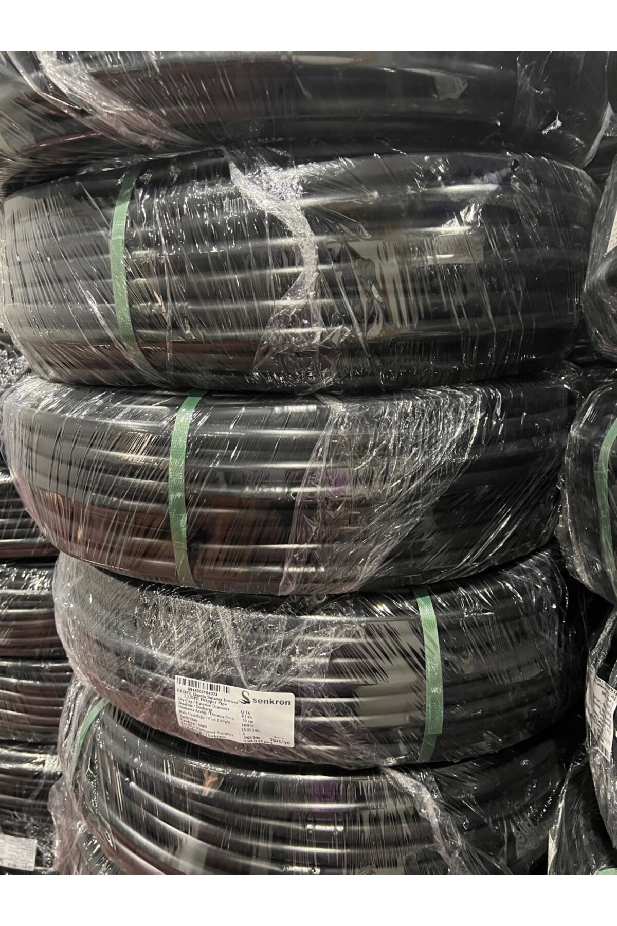 16mm deliksiz damlama borusu 100 mt