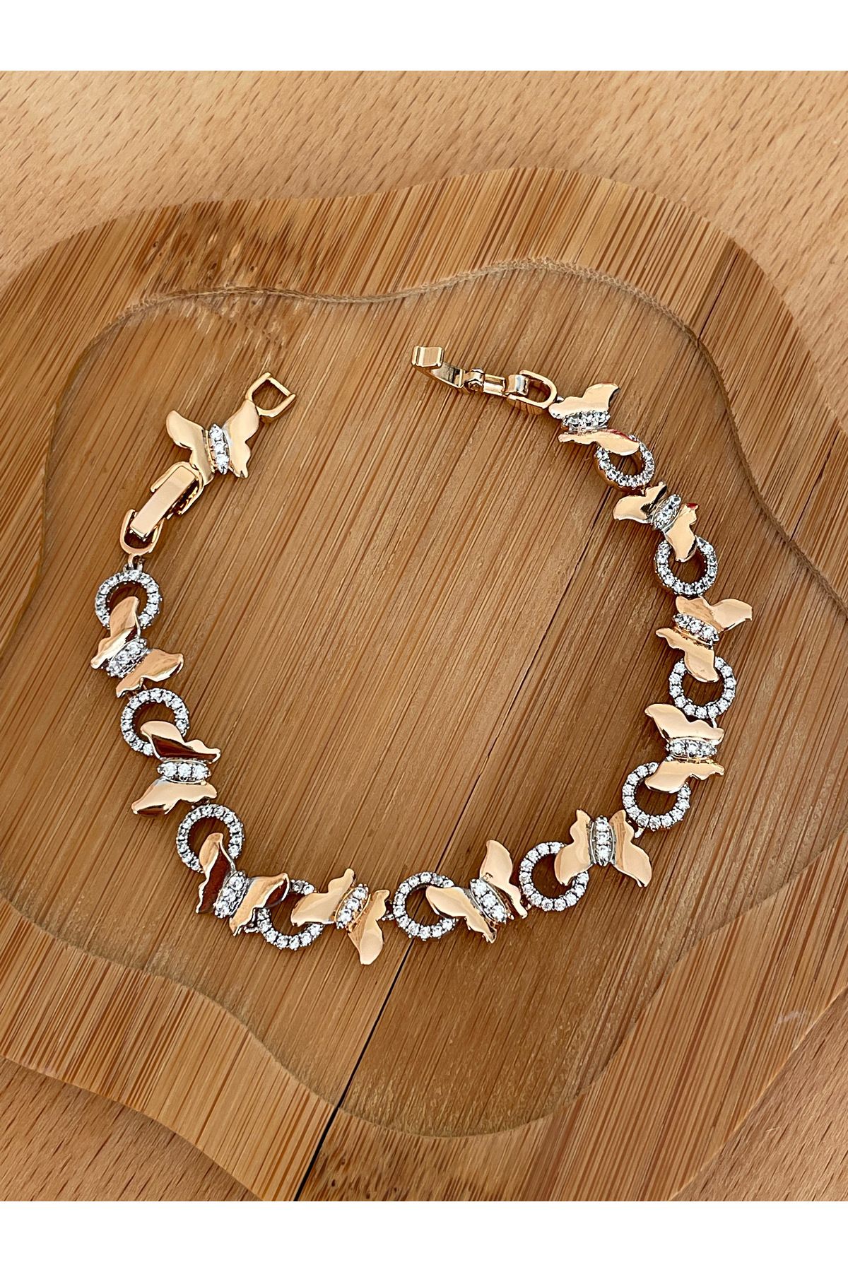 Rose gold bracelet deals design