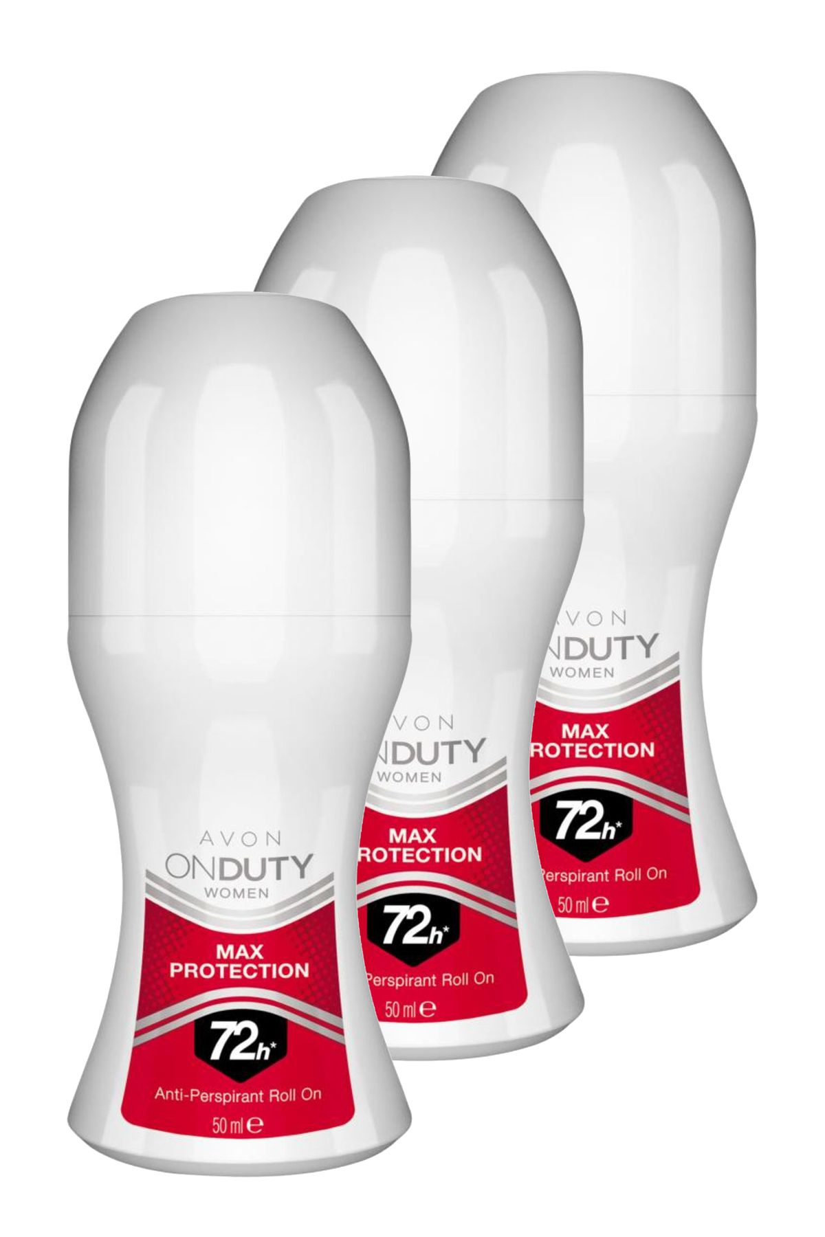رولون زنانه OnDuty Max Protection 50 میلی لیتری. مجموعه سه تایی Avon