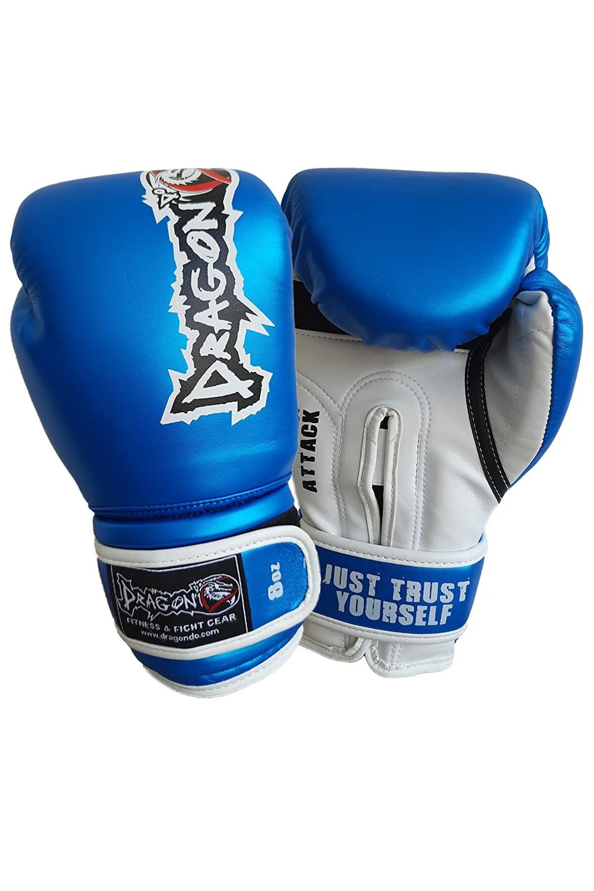 دستکش بوکس آبی مردانه و زنانه 30095 P Attack 5 Boxing Kick and Training Dragondo