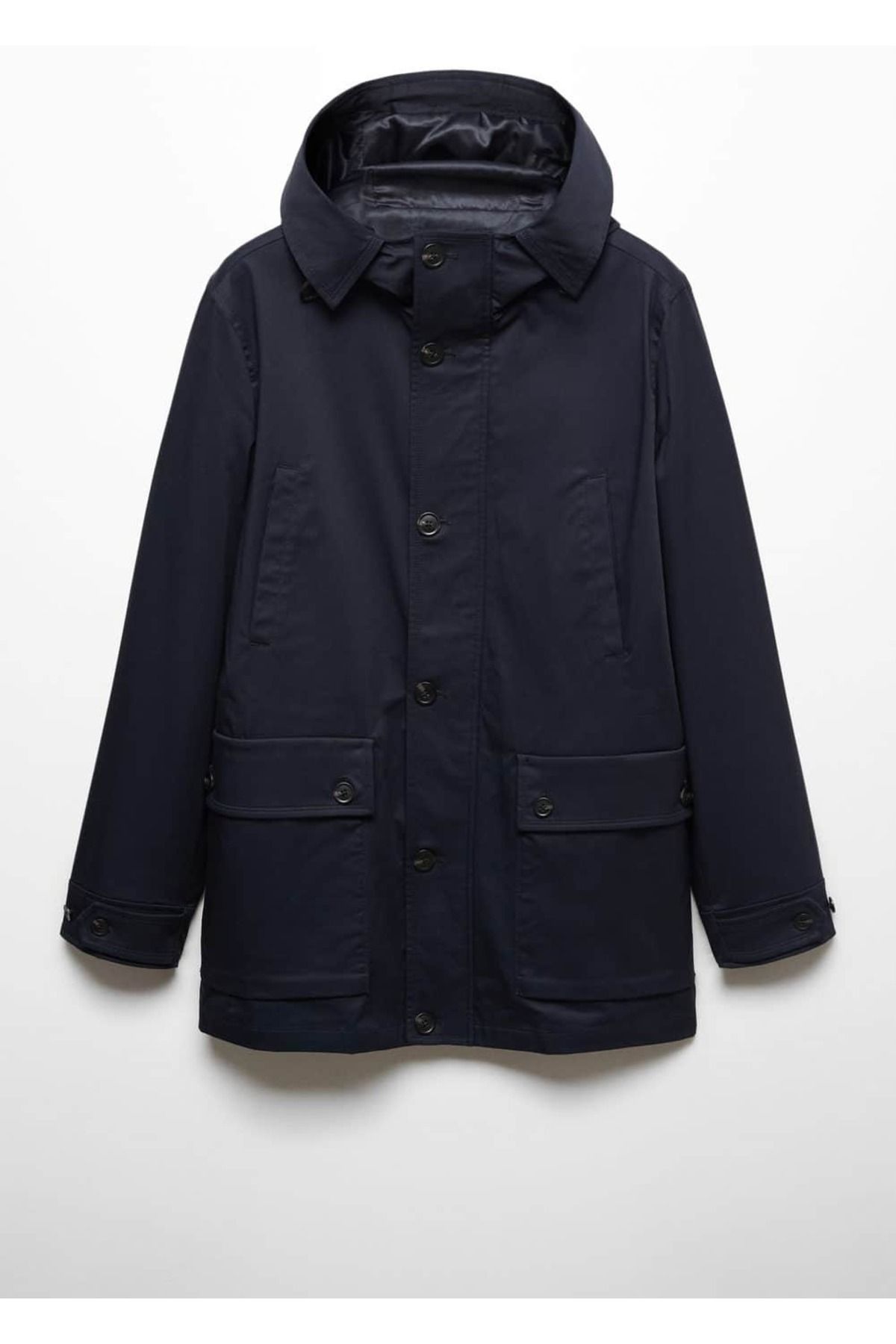 MANGO Man-Parka with pockets and hood 3