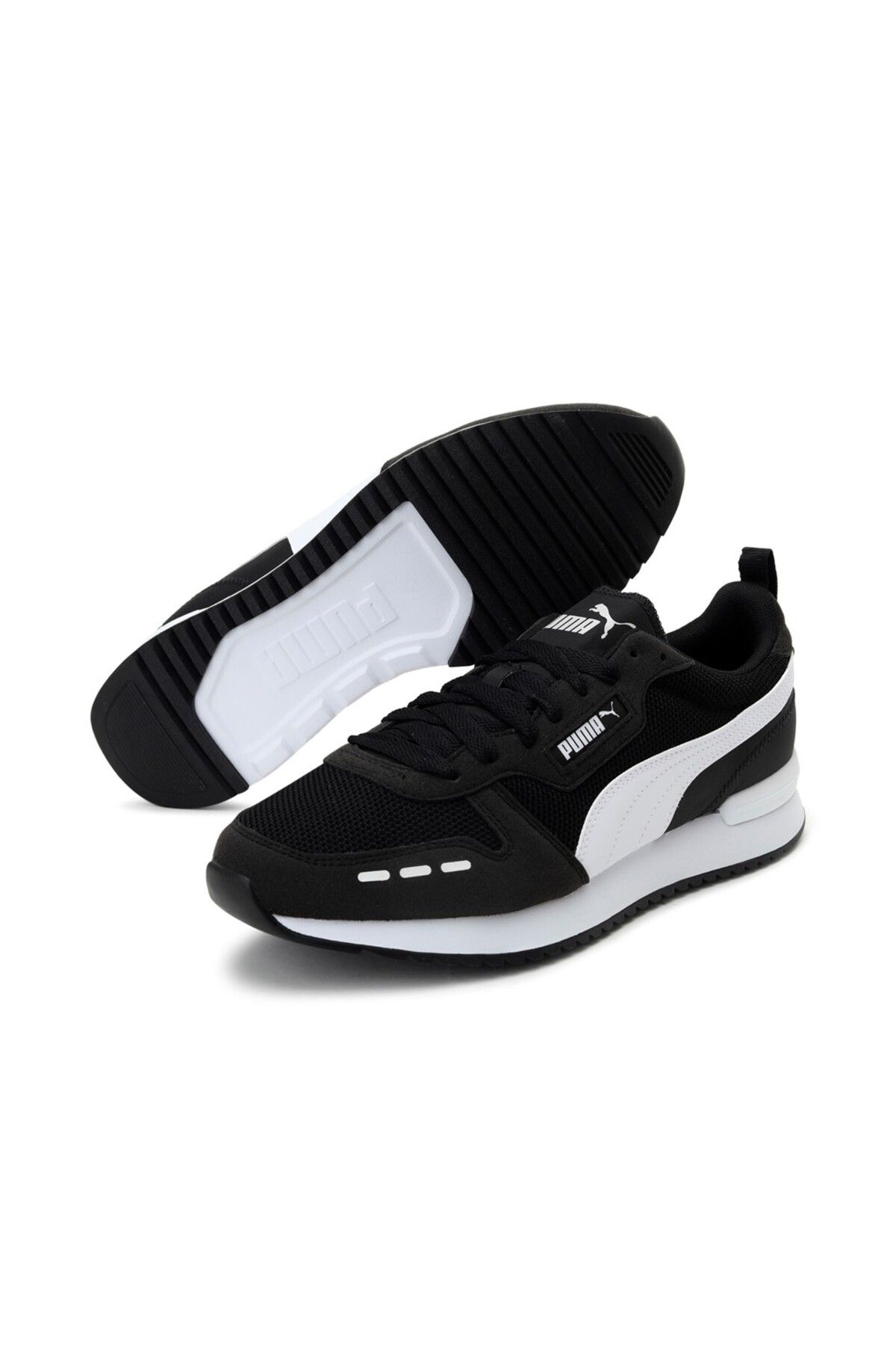 Puma Erkek Ayakkabı R78 Black White 37311701 Fiyatı Yorumları Trendyol 