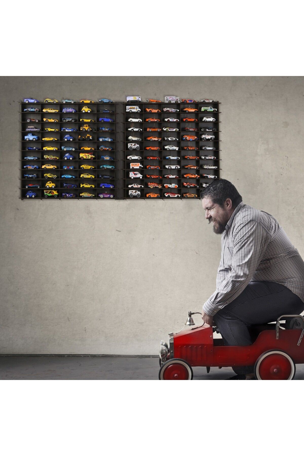 1/64 Hotwheels Matchbox Uyumlu Hobi Koleksiyon 100LÜ Set Model Oyuncak Araba Rafı