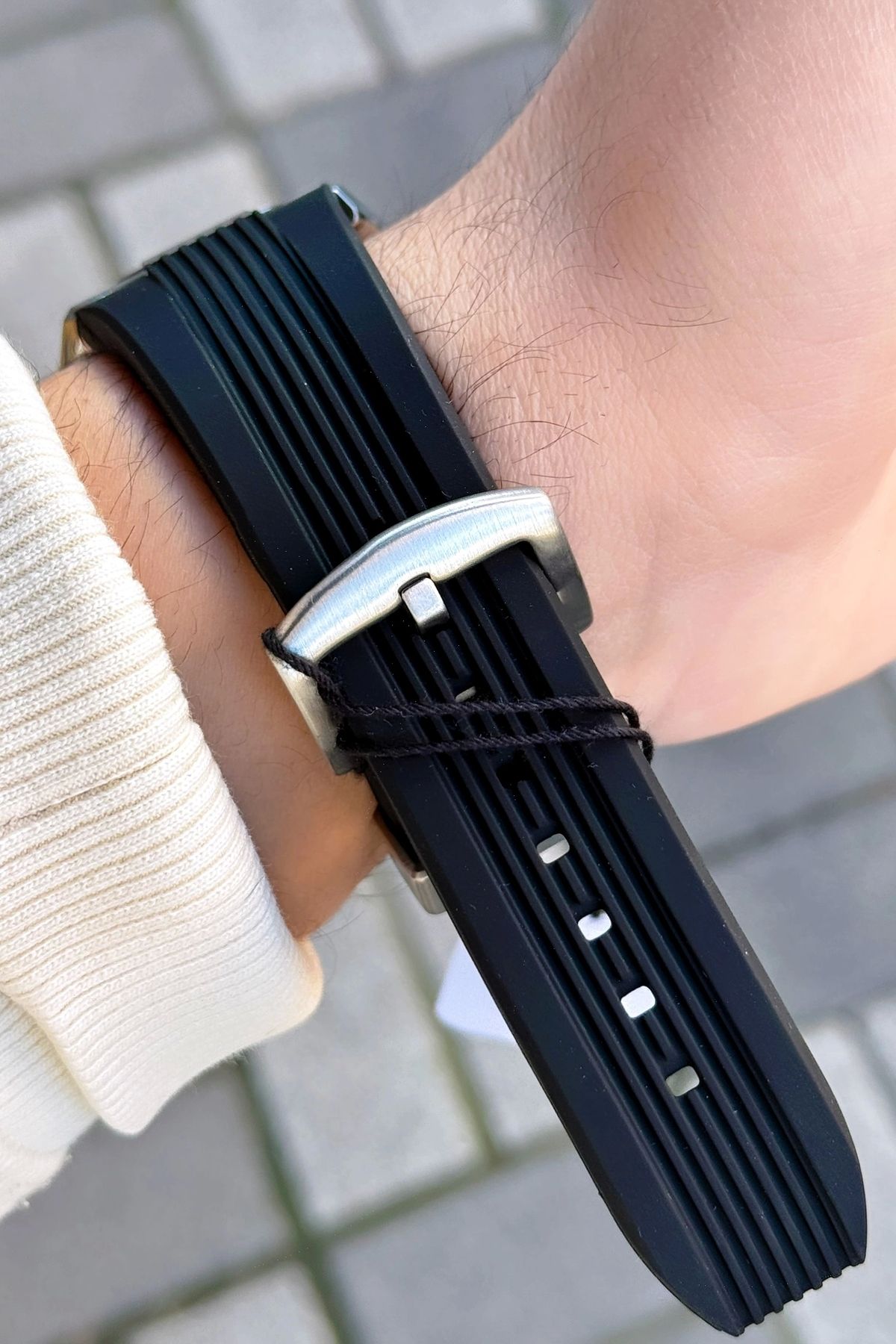Ferrucci-Function FCF.03256FS.02 Silicone Cord Men's Wristwatch 3
