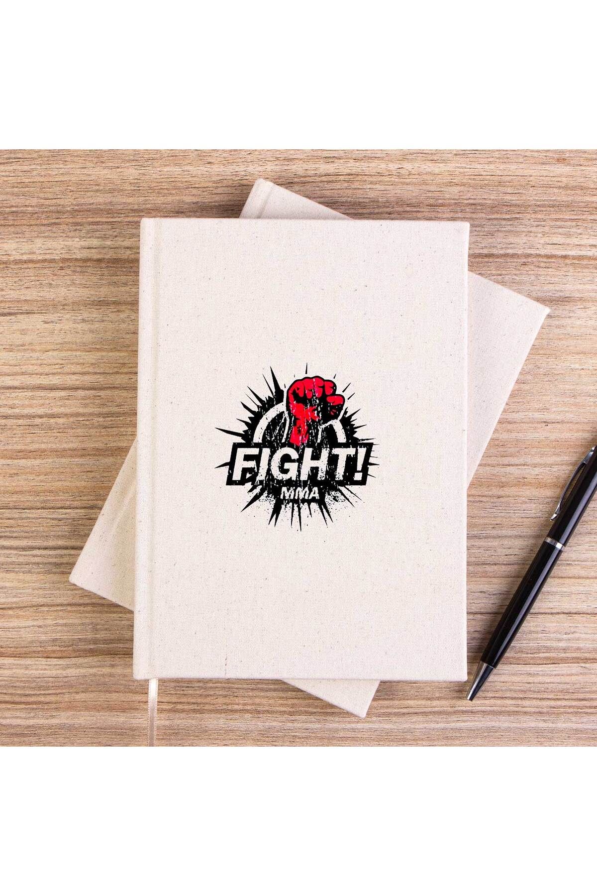 Z zepplin Boxing Fight Mma Caiet De Pânză Fără Linii - One Size