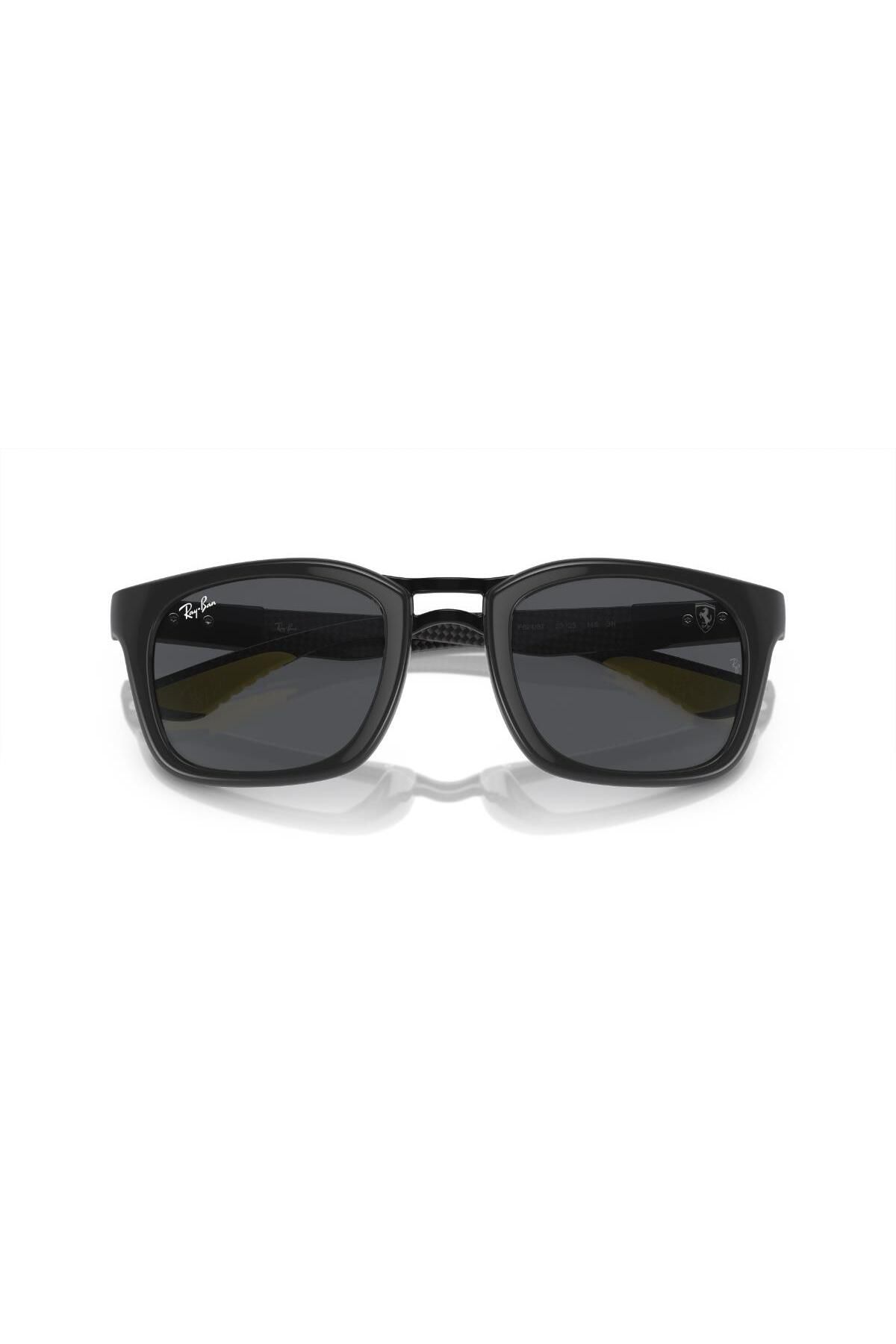 عینک آفتابی خاکستری مردانه و زنانه RB 8362M F62487 53 Scuderia Ferrari Ray-Ban