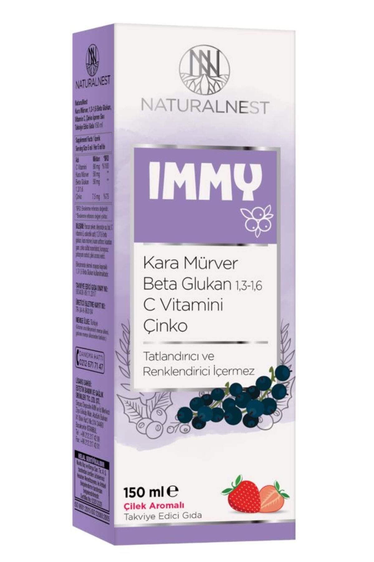 Natural Nest Immy Surup 150 мл 8697595877159