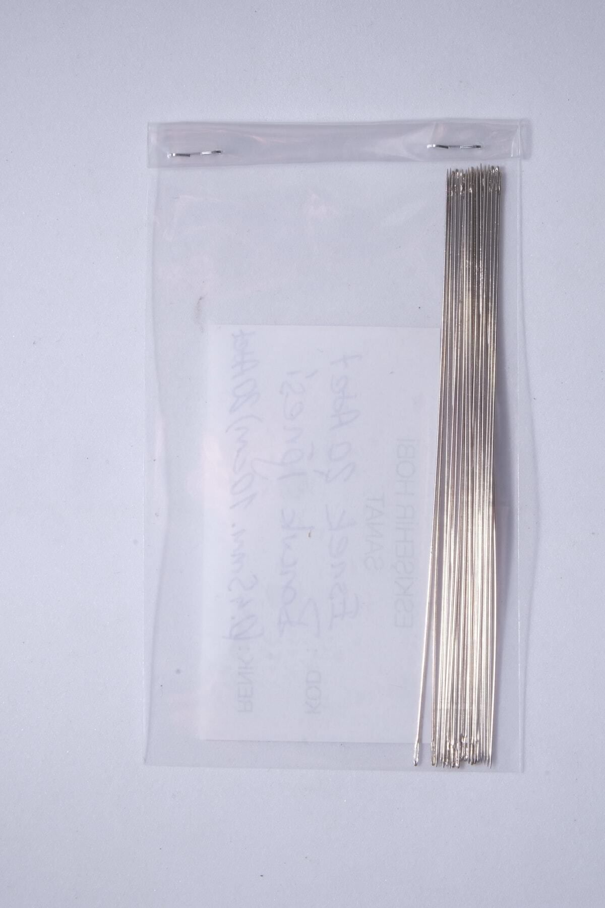 10 Cm 20 Adet Miyuki Peyote ,tuğla Tekniği Ve Tezgah Için Esnek Yumuşak Iğne Seti Kum Boncuk Iğnesi