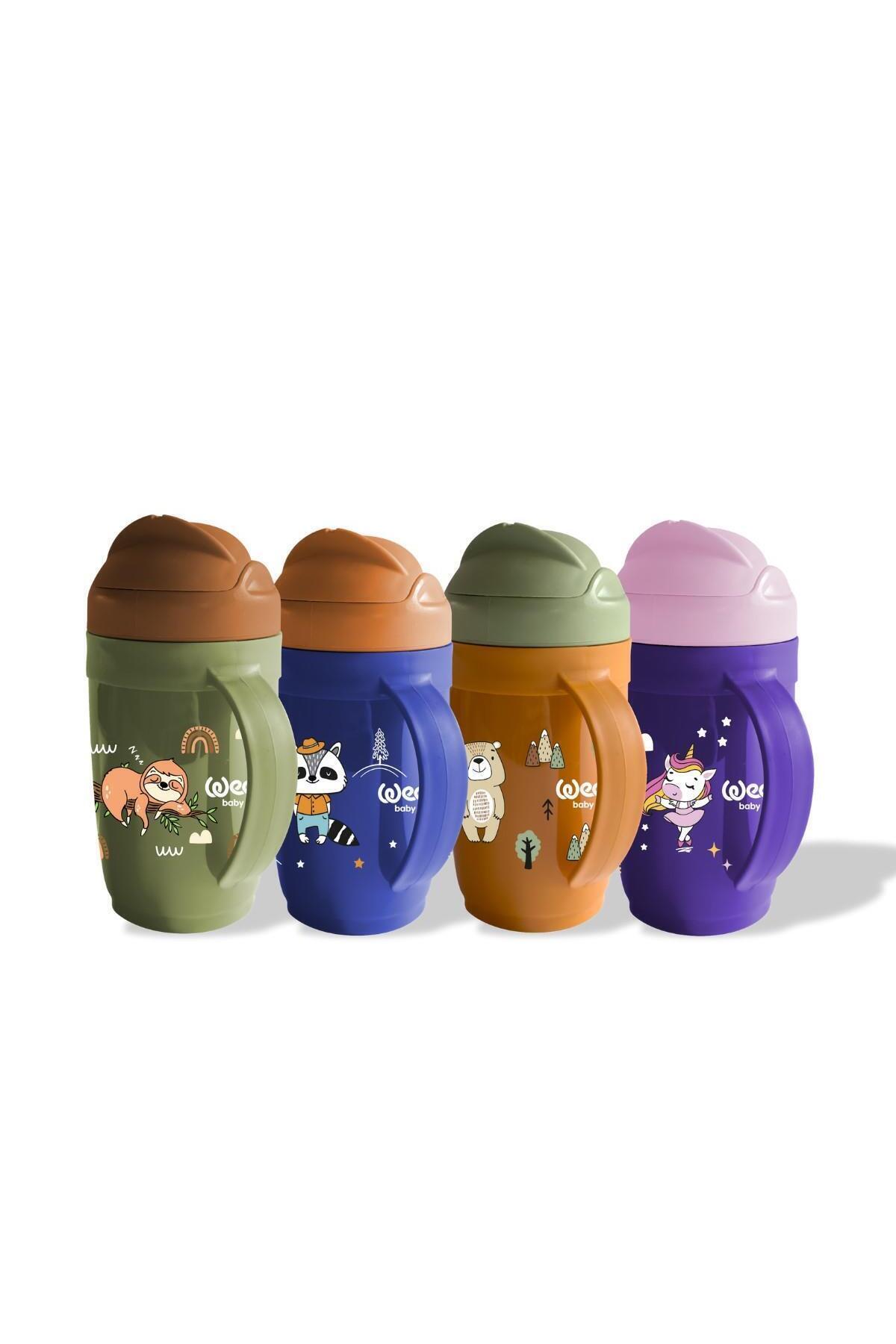 Wee Baby Friends Pipetli Bardak Mor 265 ML fotoğrafı 4 (önizleme)