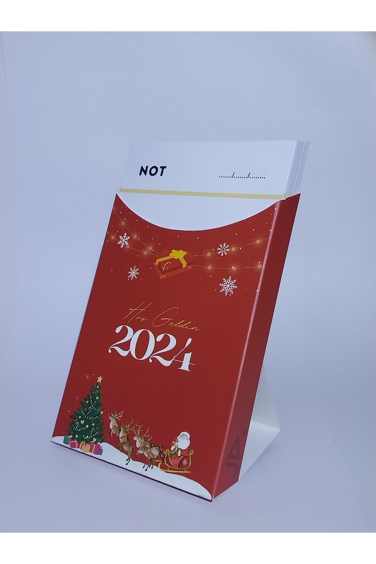 Ayal Ticaret-2024 Themed 80's Do Not Forget Note Card Boxed Desktop Upright Notepad 3