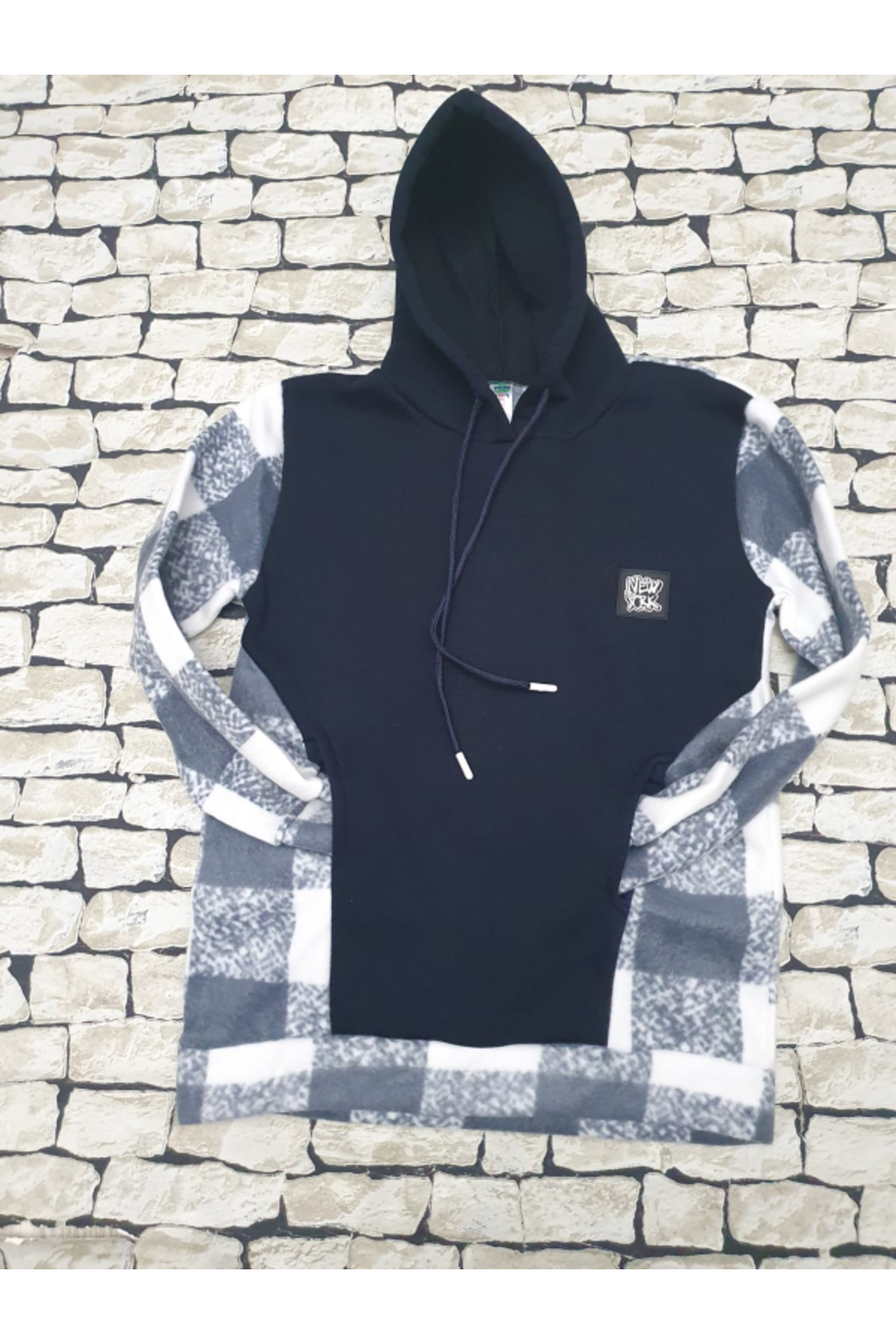 سویشرت پسرانه آبی سرمه ای rainkids | Yumuşak Bir Battaniye Gibi اورجینال - تصویر 4