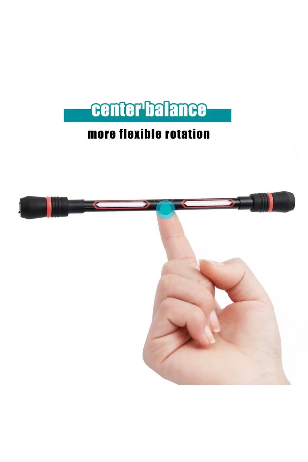 Stres Kalemi Süper Denge Kalemi Spinner Pen Gercek Uçlu Döndürme Kalem İthal