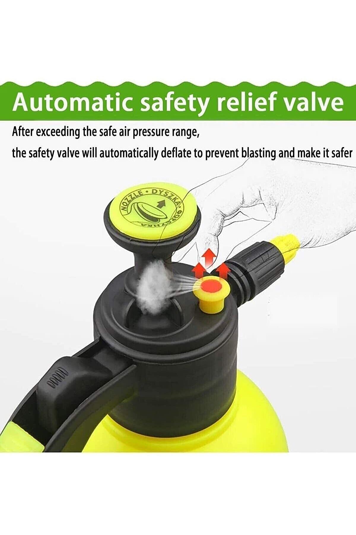 Bitki Ve Çiçek Sulama Ve Ilaçlama Pompası 2 Litre Yeni Model 6
