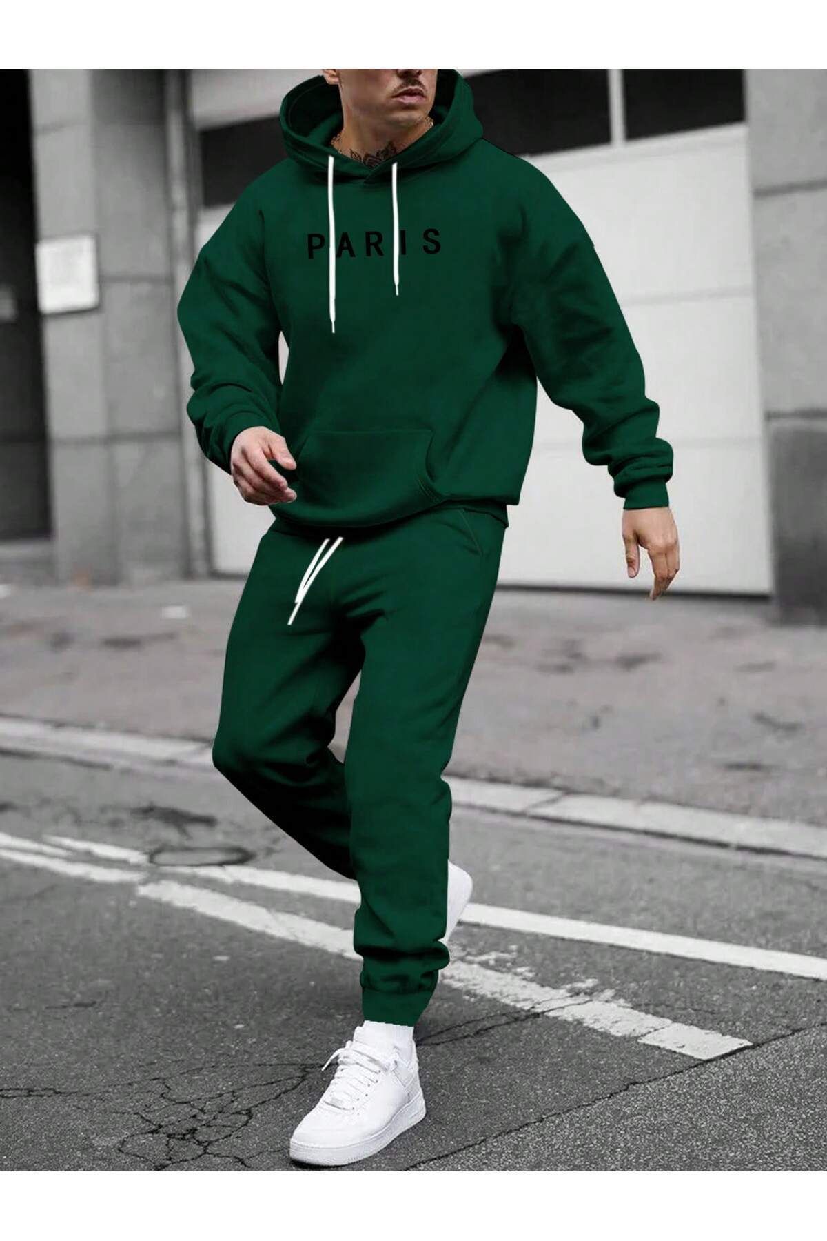 Track pants clearance and hoodie set
