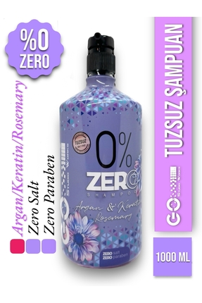 Go Studio Works "ZERO" Tuzsuz Şampuan Yıpranmış Saçlar İçin Onarıcı ARGAN & K...