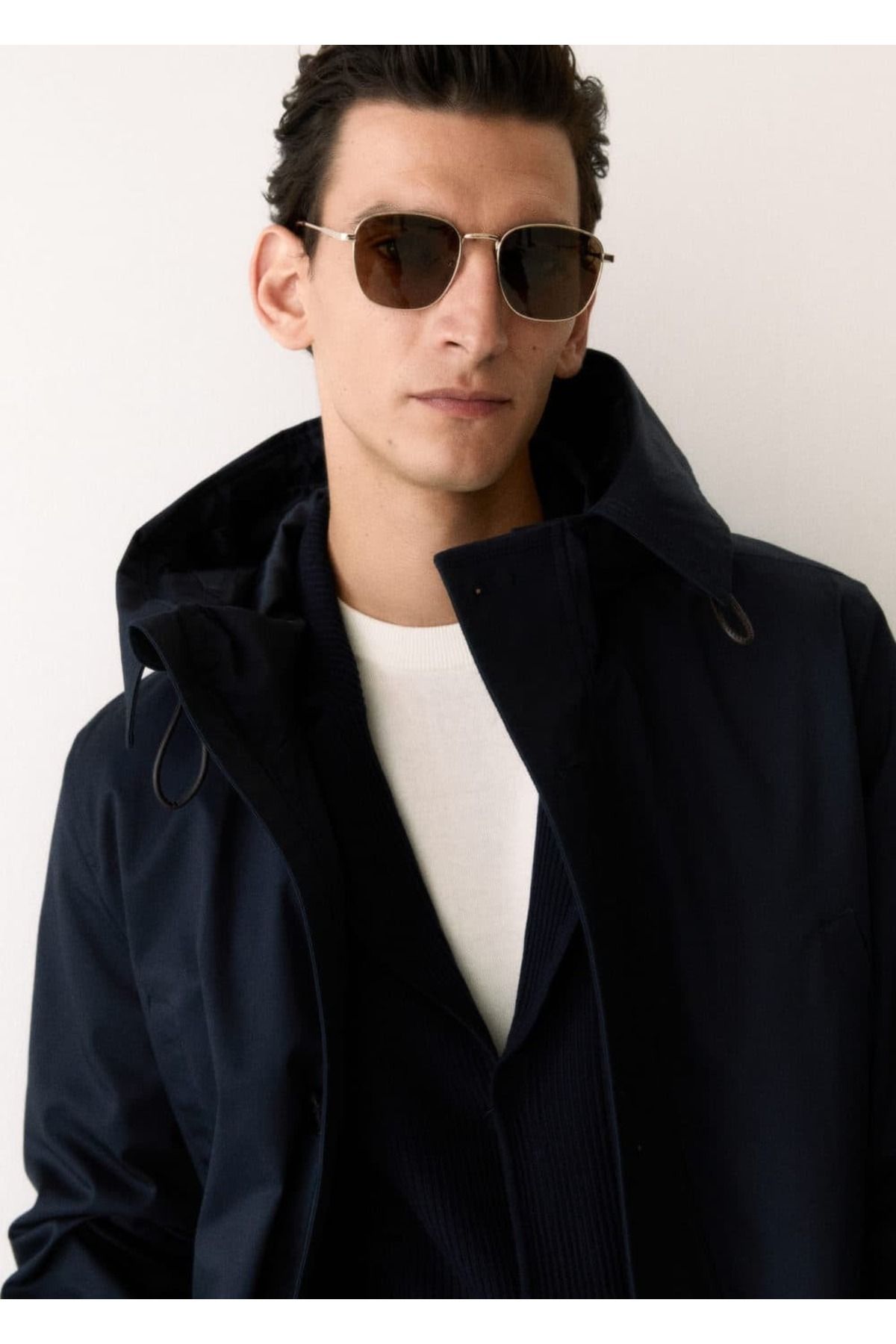 MANGO Man-Parka with pockets and hood 8