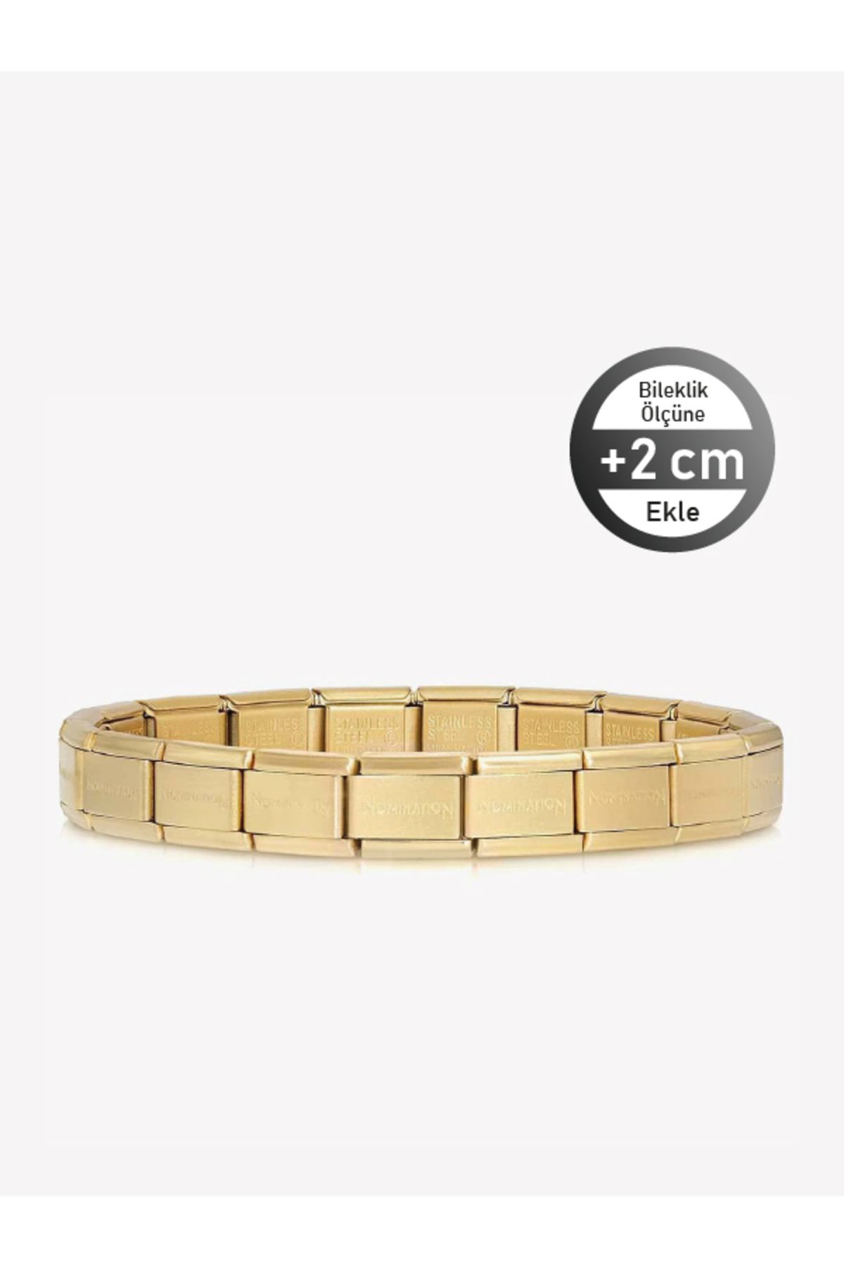 Composable classic Stainless Steel starter bracelet By Nomination Ital