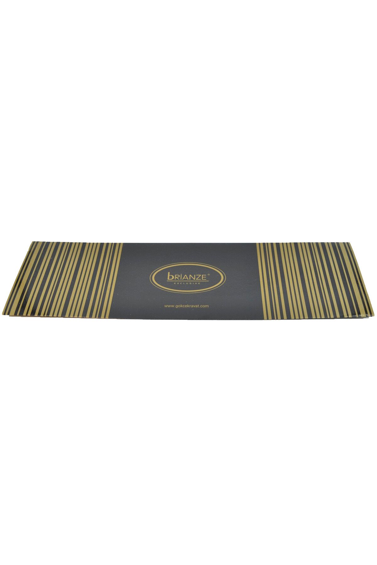 Brianze-Brown Blue Patterned Tie Handkerchief Set 3