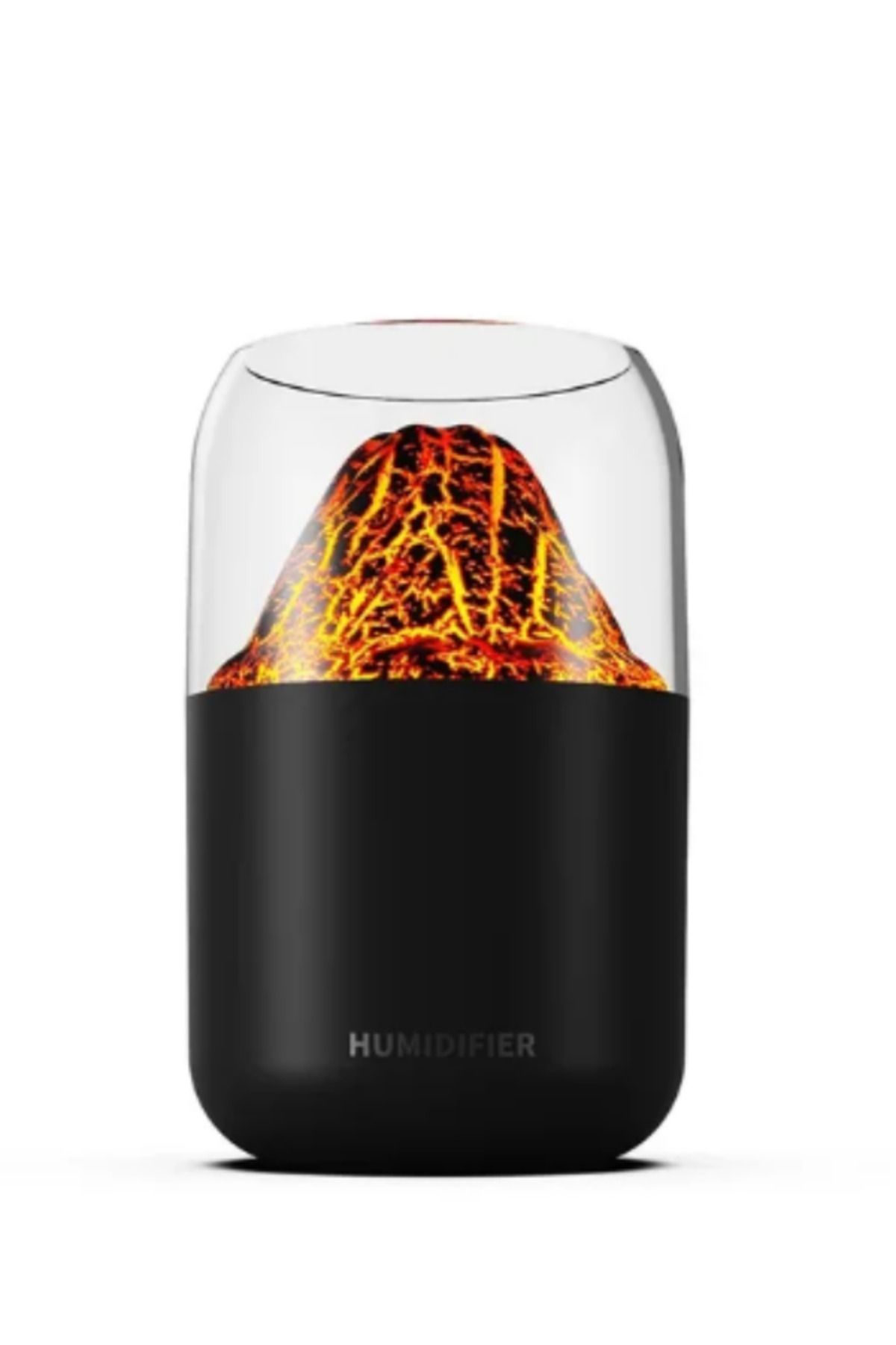 Teknoloji Gelsin Hava Nemlendirici Volkanik Tasarım 300 ml Humidifier Ultrasonik Sessiz Buhar Makinesi Aroma Difüzörü