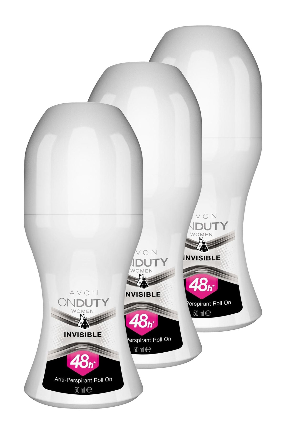 دئودورانت و رول آن زنانه ONDUTY نامرئی رولون 50 میل. مجموعه سه گانه Avon