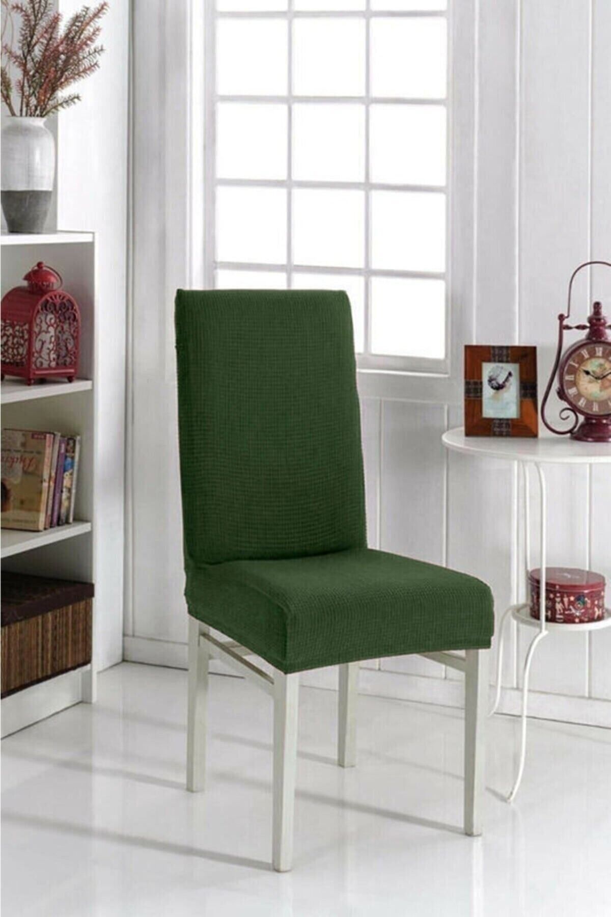 روکش صندلی سبز 6 قطعه Lycra شستشوی قابل انعطاف بامبو LI PITIKARE GREEN HEYTGAH
