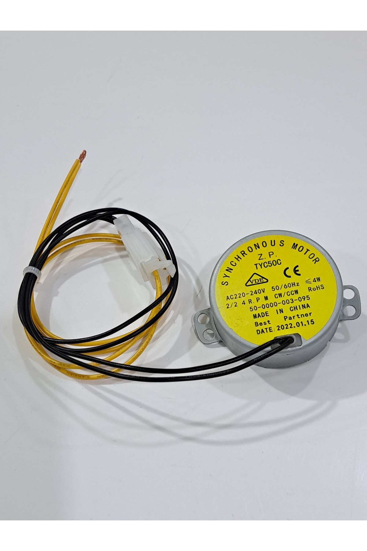 M&H Otomatik Çevirme Motoru 220V 2.5/3rmp