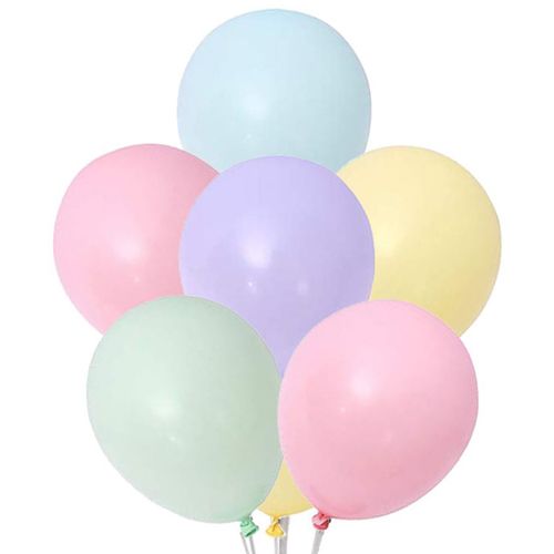 Makaron karışık renkli balon