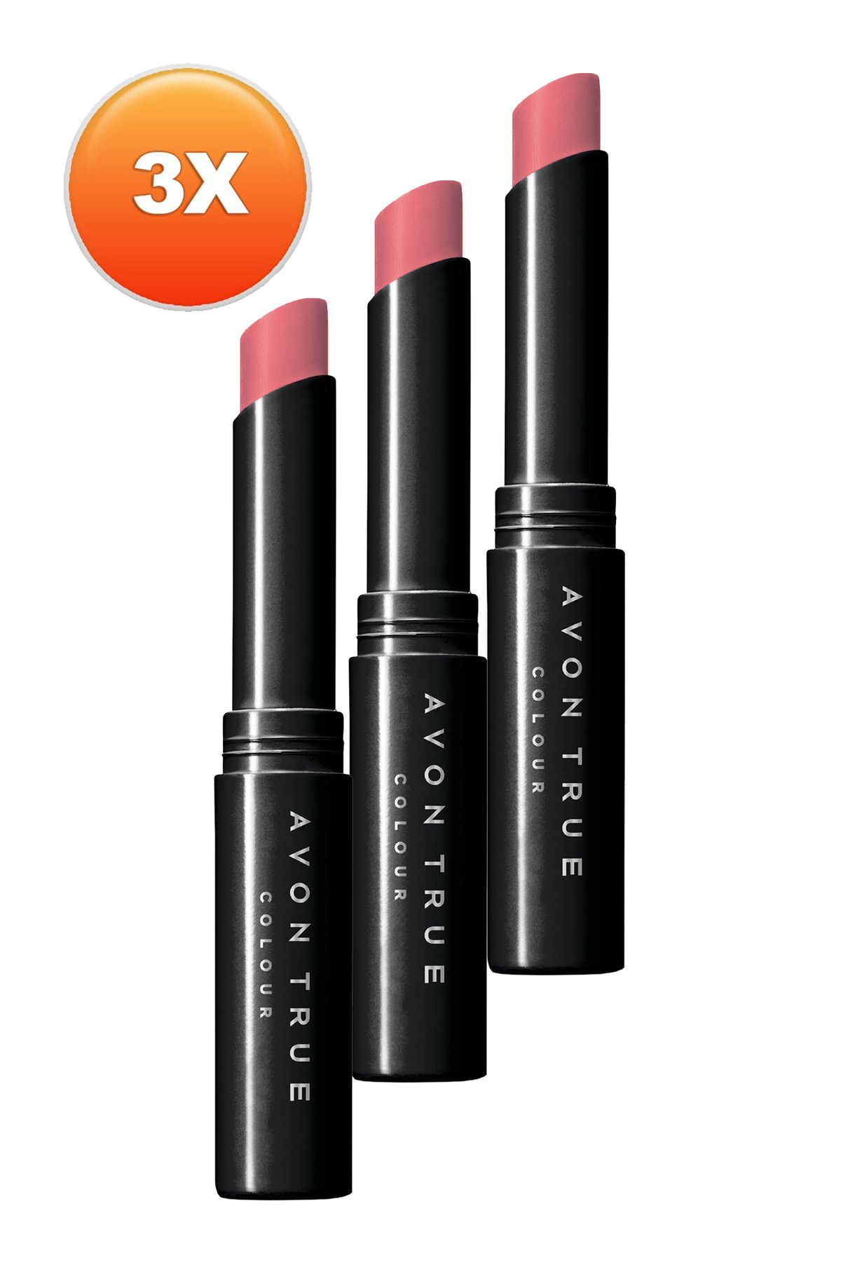 ست سه گانه کرم رژ لب فوق العاده زیبایی استایلو رز Avon