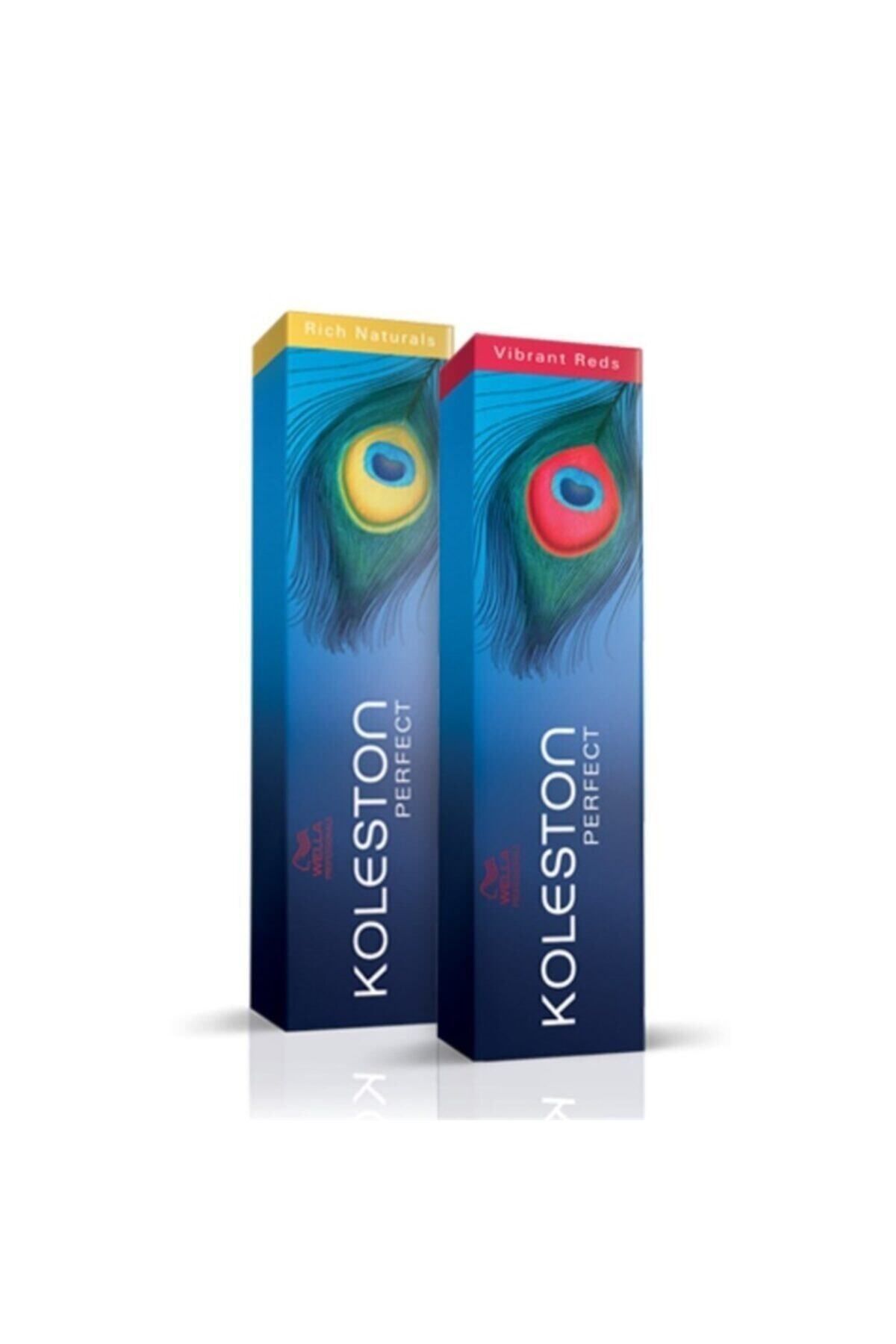 رنگ مو سفید مردانه و زنانه سری من Koleston Perfect 8.07 Caramel Gourn1205 Wella