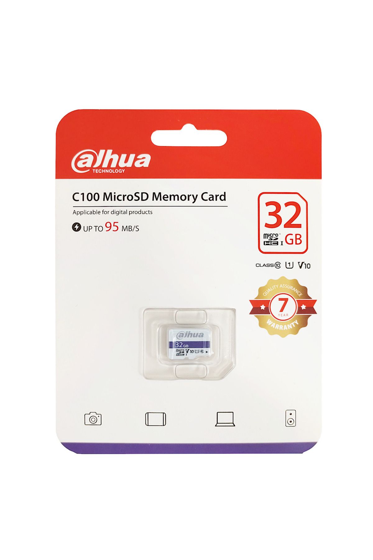 DAHUA-C100 32GB MicroSDHC U1 Memory Card 4