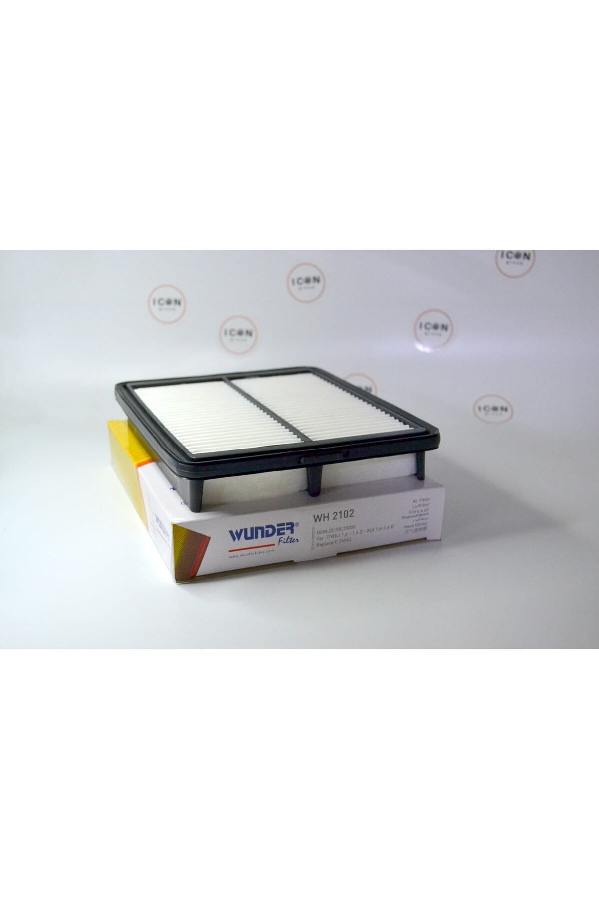 WUNDER FILTER-Icon Group - Ssangyong Tivoli 1.6 - 1.6 D Air Filter - Wh 2102 3