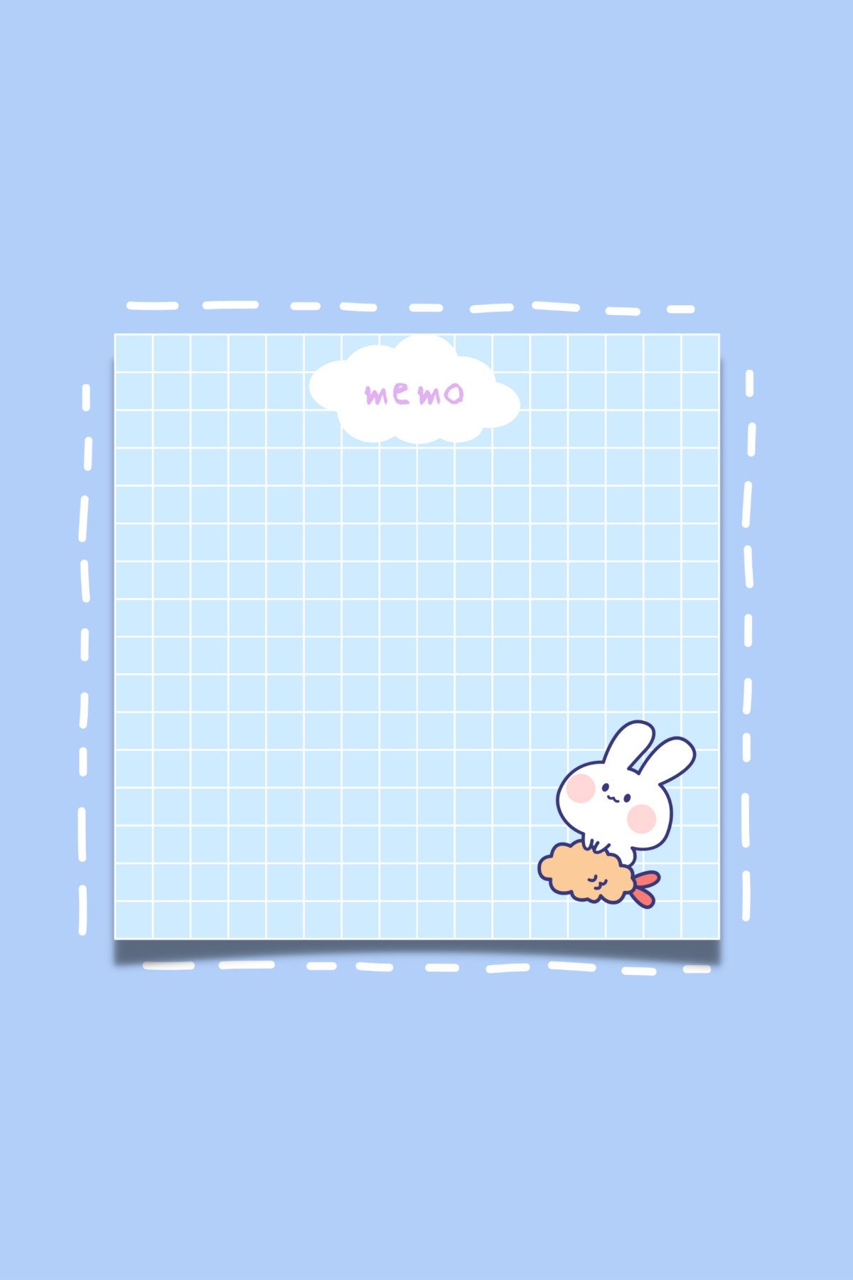 pnkycrco Kawaii Bulut Desenli Memopad , Bloknot , To Do List , Notepad , Planlayıcı