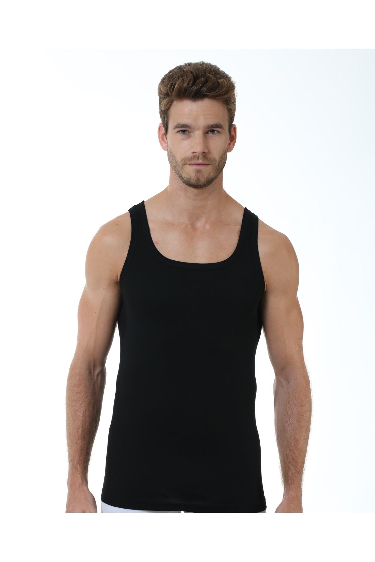 Öztaş Tricou Cu Nervuri Pentru Bărbați Öztaş 4 Piese Masculin - XL