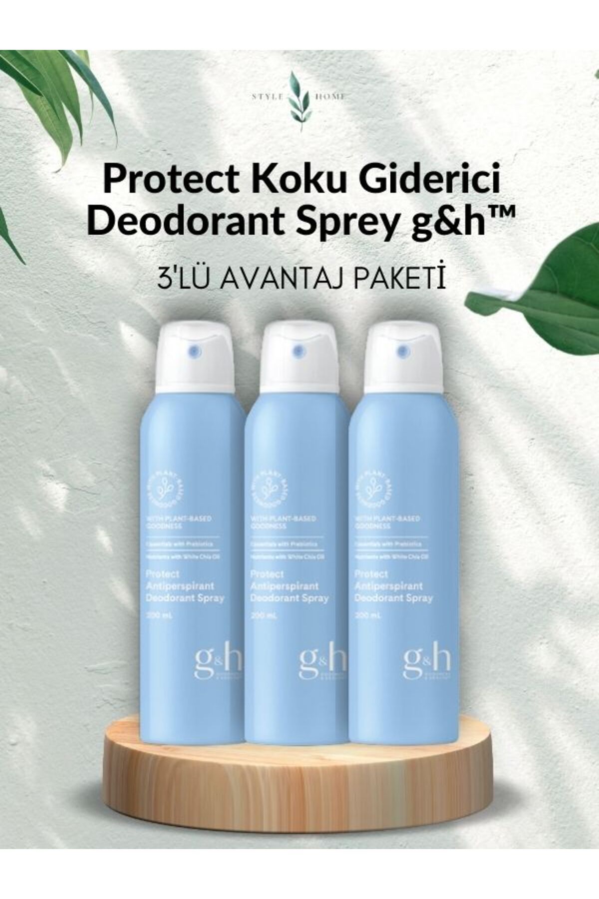 اسپری دئودورانت از بین برنده بو ™ 3 PCS محافظت کنید Amway