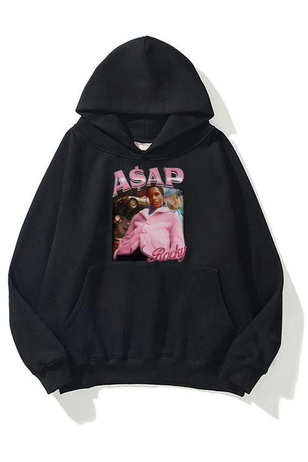 Asap rocky black hotsell hoodie