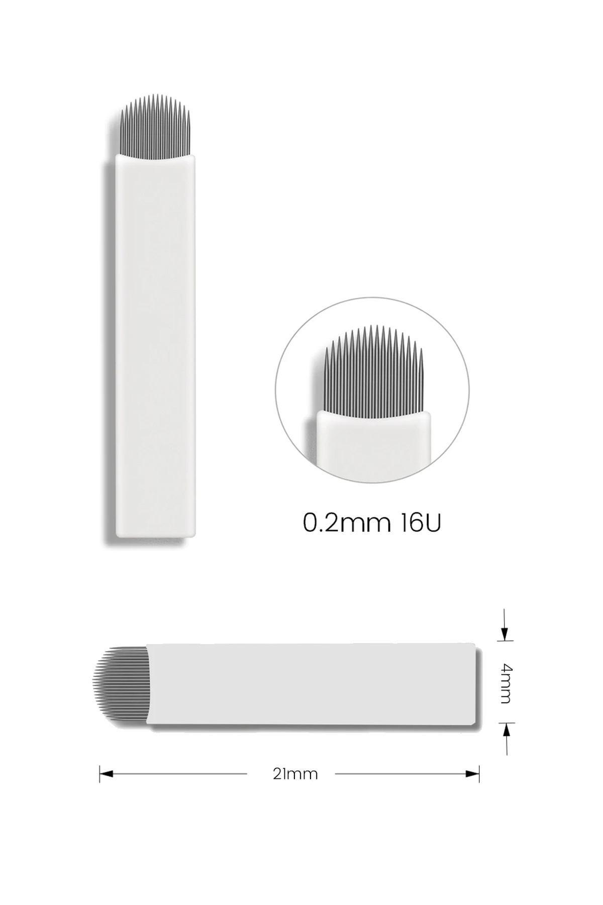 SYS Microblading Iğnesi 16 Pin U 5 Adet Kalıcı Makyaj - Fiyatı, Yorumları