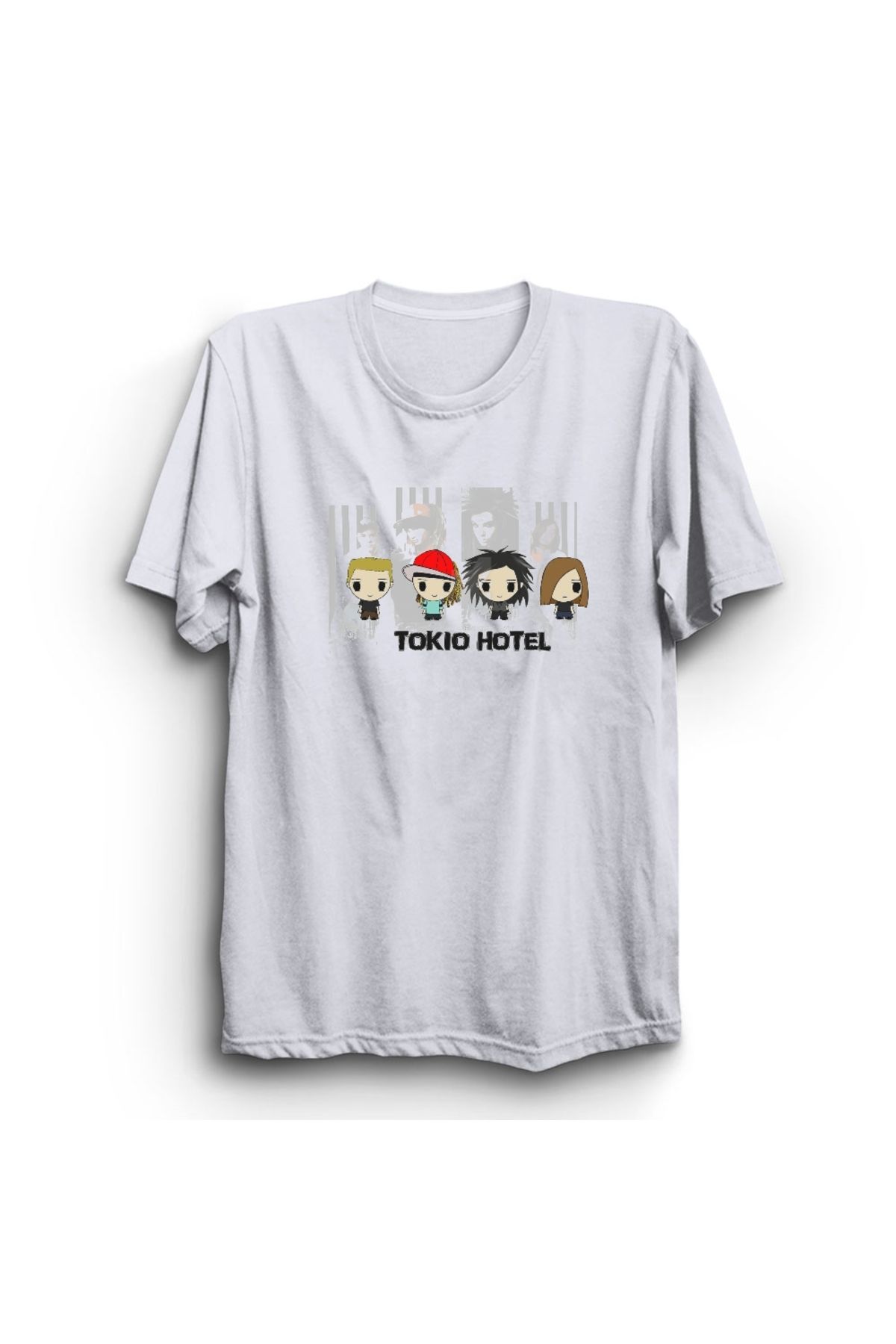 The Fame Tricou Tokio Hotel, Cartoon, Rock Metal Music Band Unisex - 12–13 years