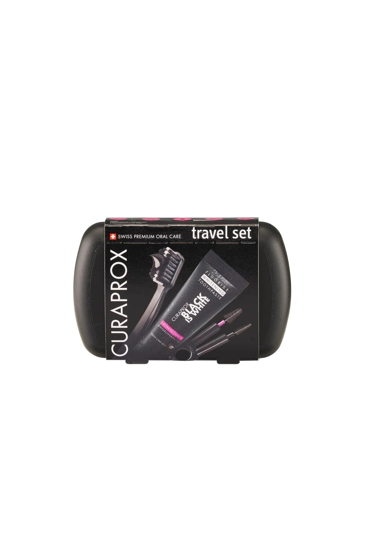 Curaprox Black is White Travel (seyahat) Seti 1 paket — TYCDC2Z2YN170668992784254