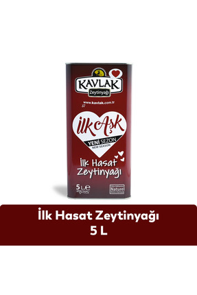 Kavlak Ilk Hasat Soğuk Sıkım Zeytinyağı 5 Lt