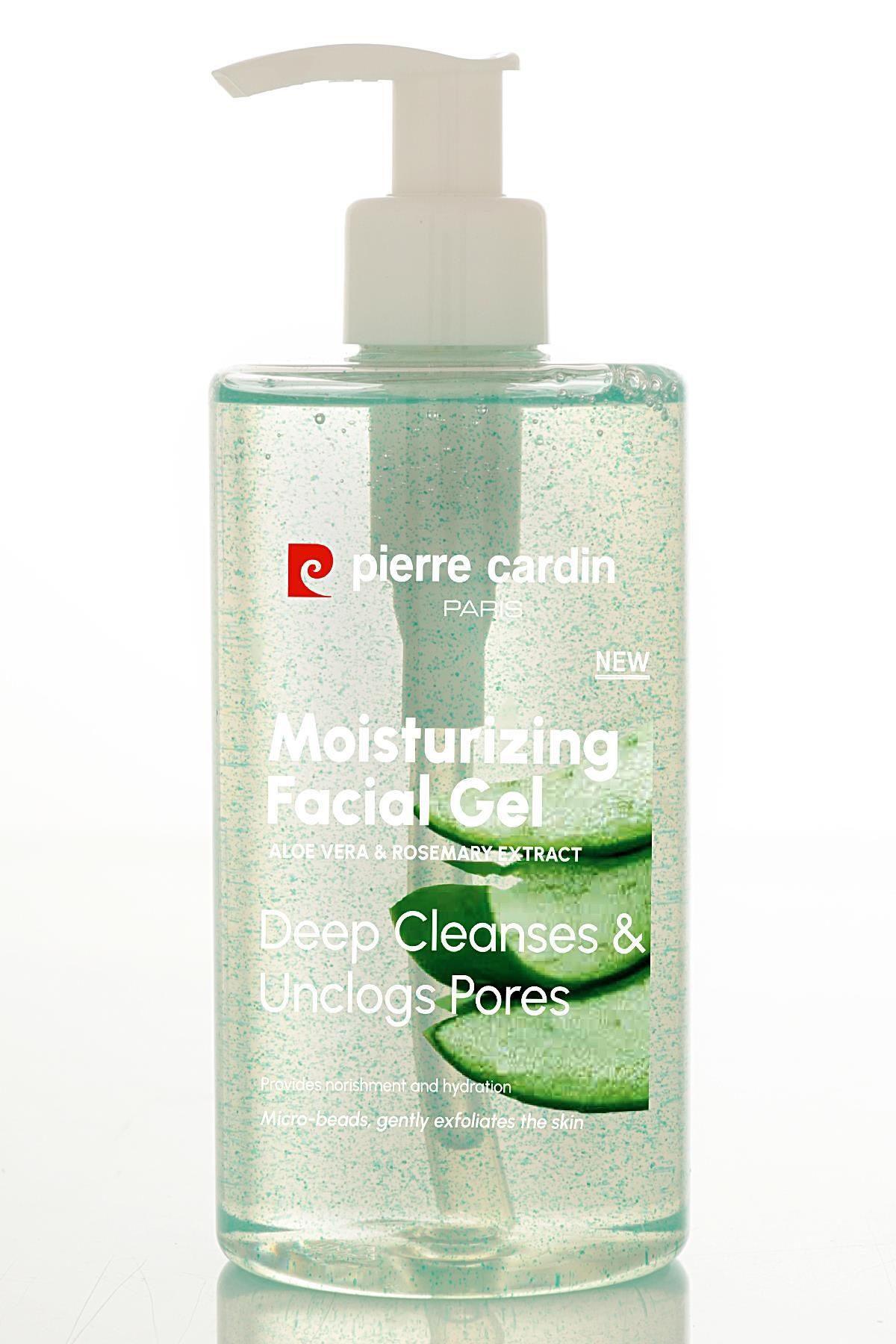 پاک کننده مرطوب کننده صورت با ژل فوم آلوئه ورا و عصاره رزماری 350 میلی لیتر Pierre Cardin
